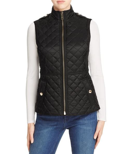 burberry winter vest|Burberry vest quilted navy.